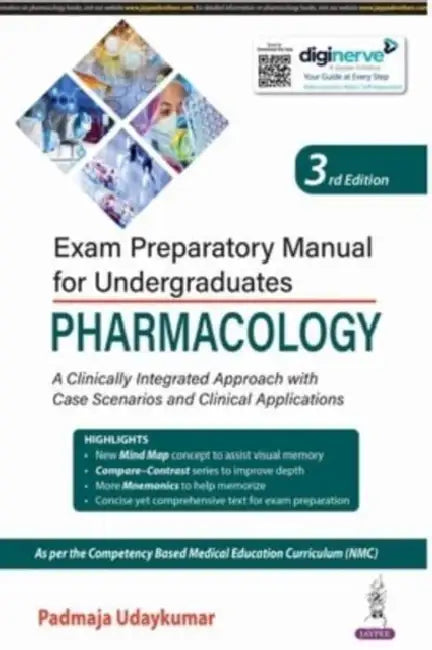 Exam Preparatory Manual For Undergraduates Pharmacology by Padmaja Udaykumar