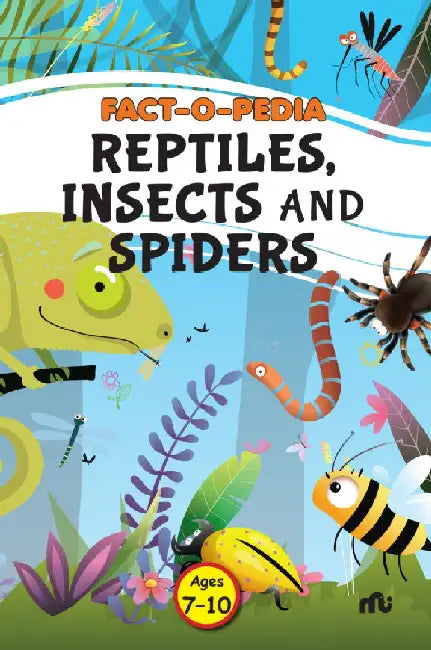 Fact-O-Pedia Reptiles, Insects And Spiders by Moonstone