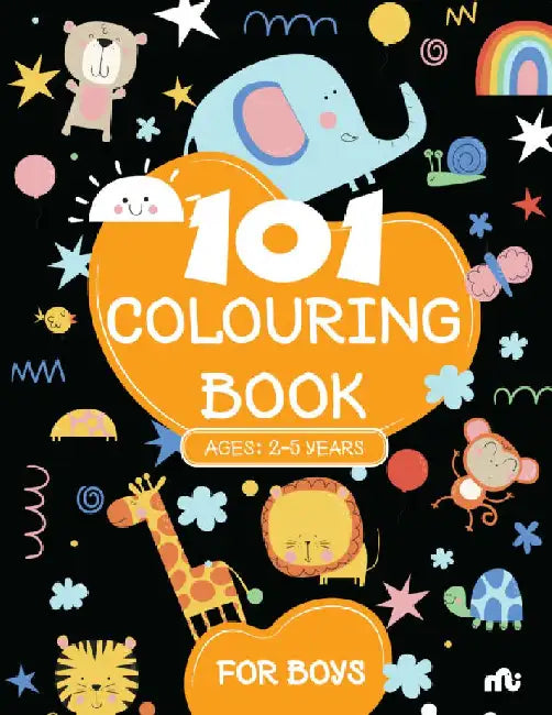 101 Colouring Book For Boys by Moonstone