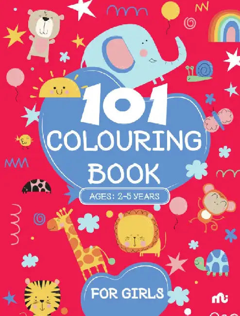 101 Colouring Book For Girls