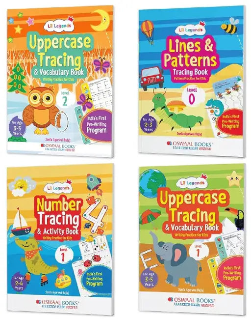 Oswaal Lil Legends Writing Practice Box Set for Kids  by Oswaal Editorial Board