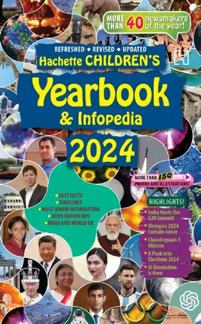 Hachette Children'S Yearbook And Infopedia 2024 by Hachette India