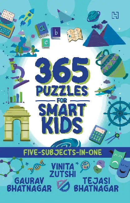 365 Puzzles For Smart Kids by Vinita Zutshi