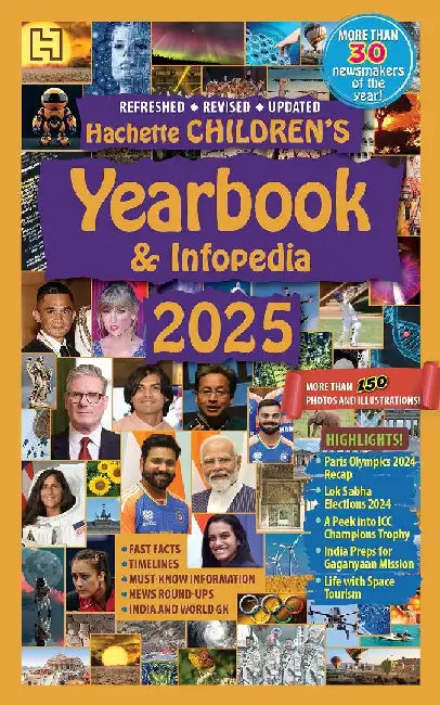 Hachette Childrens Yearbook  Infopedia 2025 by Hachette India