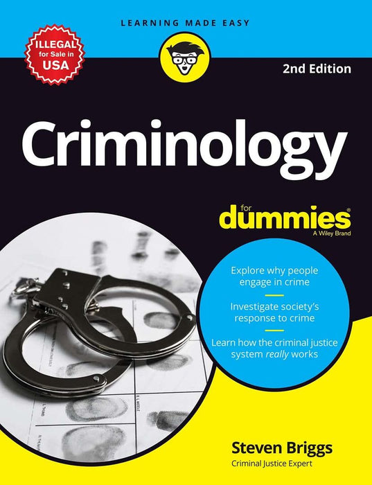 Criminology For Dummies, 2ed by Steven Briggs
