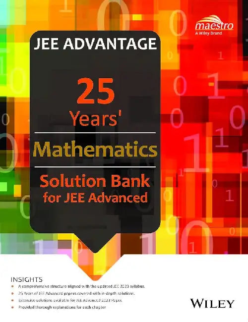 25 Years' Mathematics Solution Bank for JEE Advanced by Wiley India