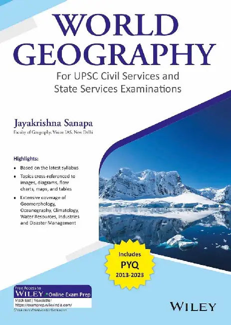 World Geography: For UPSC Civil Services and State Services Examinations by Jayakrishna Sanapa