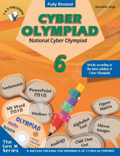 National Cyber Olympiad - Class 6(With OMR Sheets) by Shraddha Singh