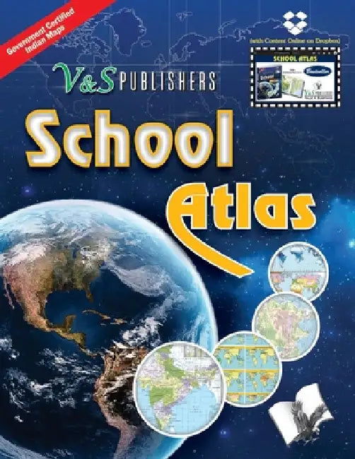 School Atlas (With Online Content on Dropbox) by V&s Editorial Board