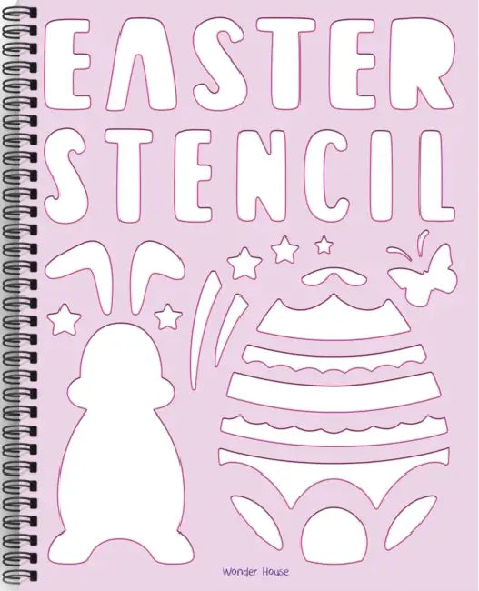 Easter Stencil by Wonder House Books
