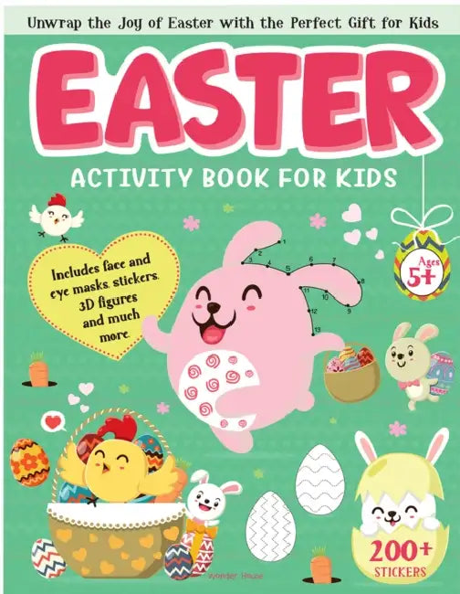 Easter Activity Book for Kids by Wonder House Books
