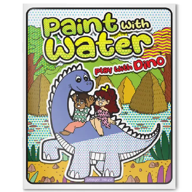 Paint with Water Play with Dinosaur by Wonder House Books