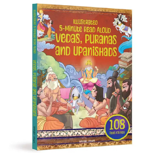 Vedas, Puranas and Upanishads - Illustrated 5 Minute Read Aloud by Wonder House Books
