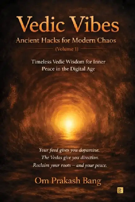 Vedic Vibes: Ancient Hacks for Modern Chaos (Volume 1): Timeless Vedic Wisdom for Inner Peace in the Digital Age by Om Prakash Bang