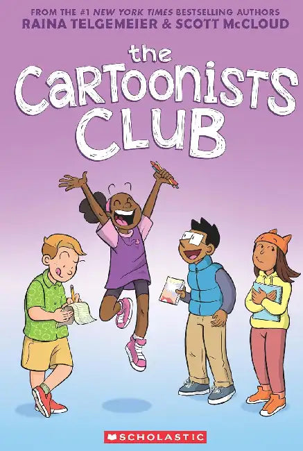The Cartoonists Club: A Graphic Novel by Raina Telgemeier