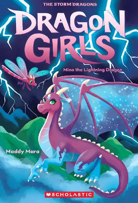 Dragon Girls #14: Mina The Lightning Dragon by Maddy Mara
