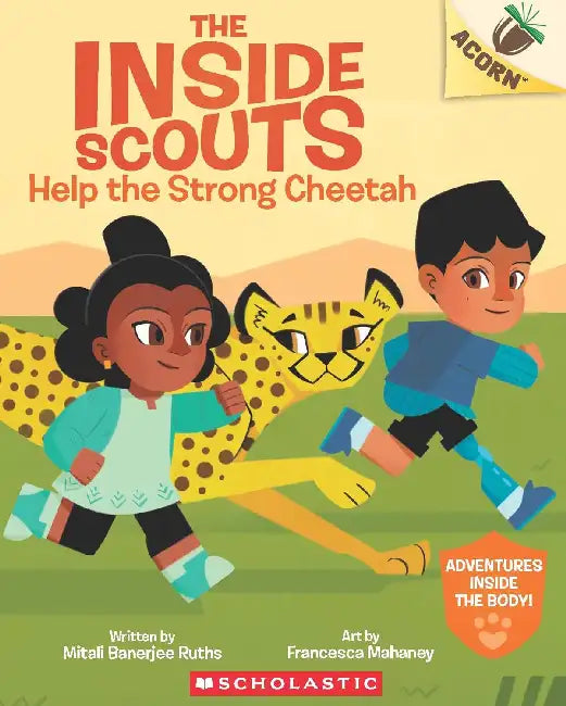 The Inside Scouts #3: Help The Strong Cheetah (An Acorn Book) by Mitali Banerjee Ruths