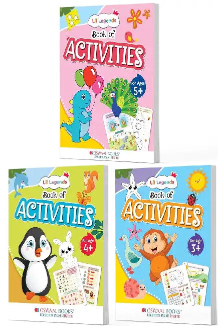 Oswaal Lil Legends Preschool Activity Book by Oswaal Editorial Board