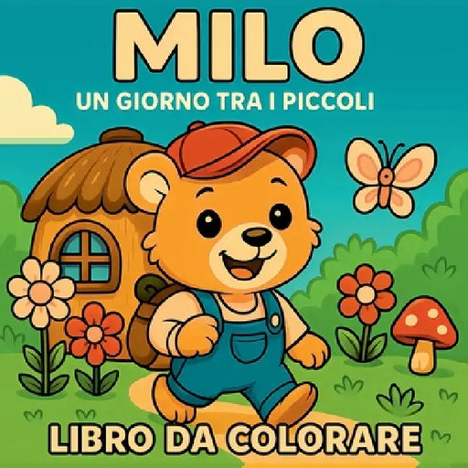 Milo - un giorno tra i piccoli, libro da colorare by Chris Martin