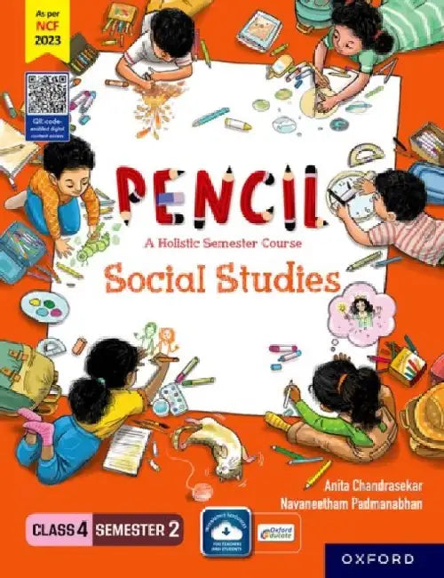 Pencil Class 4 Semester 2 Social Studies by Anita Chandrasekar, Navaneetham P.
