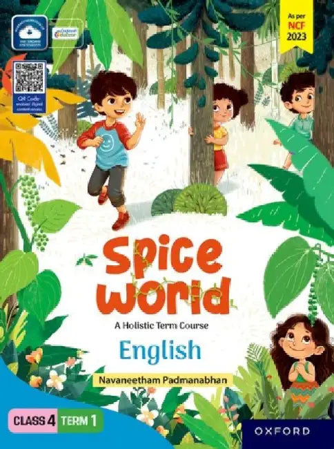 Spice World Class 4 Term 1 English by Navaneetham Padmanabhan