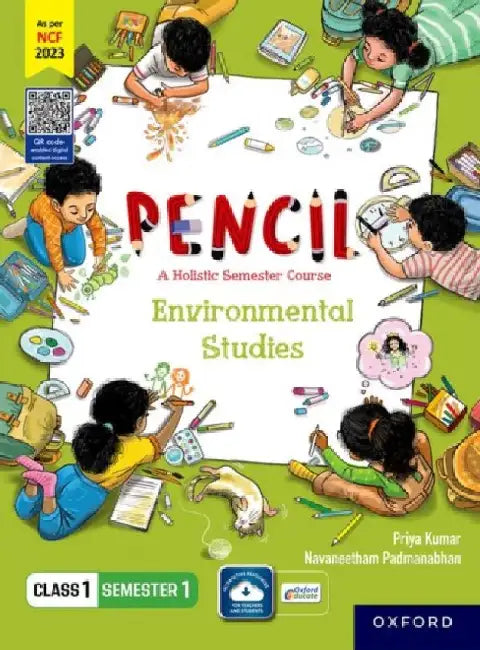 Pencil Class 1 Semester 1 Evs by Priya Kumar, Navaneetham Padmanabhan