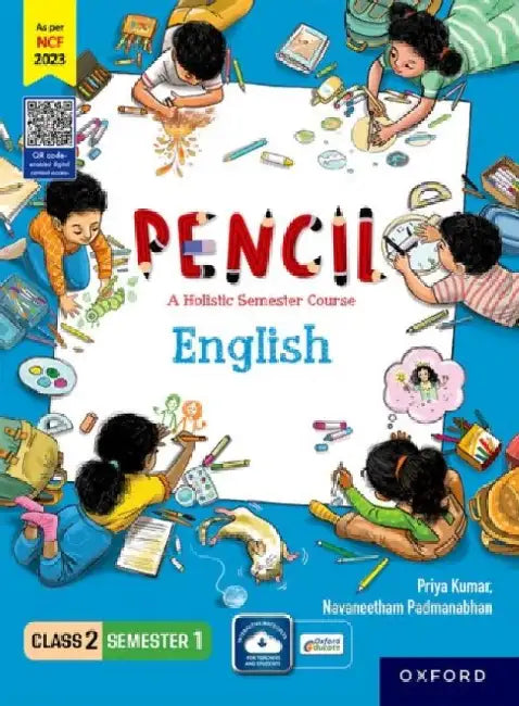 Pencil Class 2 Semester 1 English by Priya Kumar, Navaneetham Padmanabhan