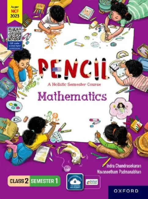 Pencil Class 2 Semester 1 Mathematics by Indra C., Navaneetham Padmanabhan