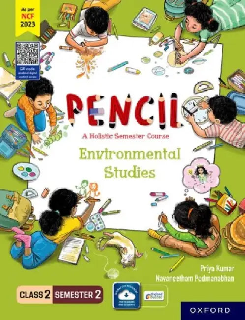 Pencil Class 2 Semester 2 Evs by Priya Kumar, Navaneetham Padmanabhan