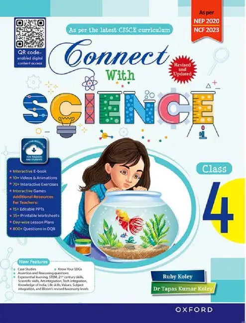 Connect With Science Book 4 by Ruby Koley, Tapas Kumar Koley