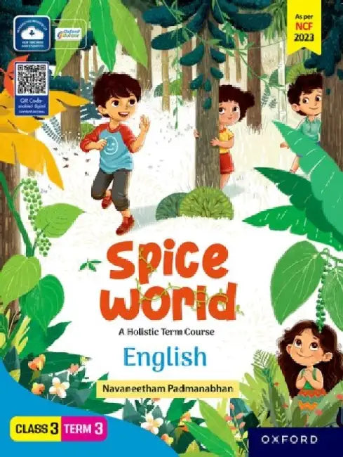 Spice World Class 3 Term 3 English by Navaneetham Padmanabhan
