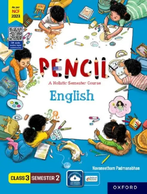 Pencil Class 3 Semester 2 English by Navaneetham Padmanabhan