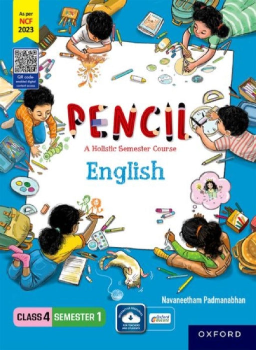 Pencil Class 4 Semester 1 English by Navaneetham Padmanabhan