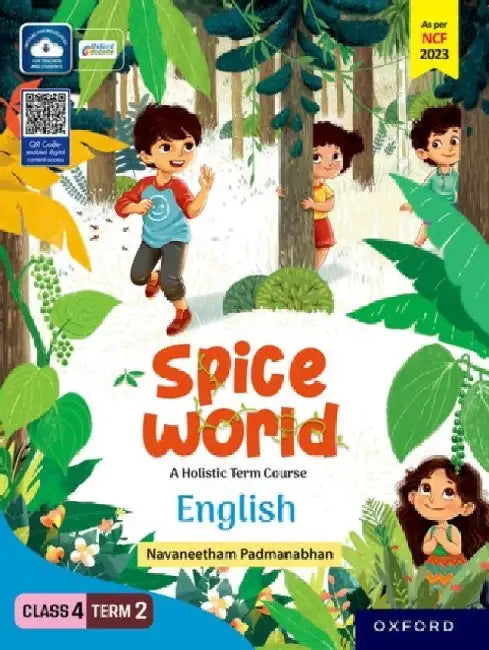 Spice World Class 4 Term 2 English by Navaneetham Padmanabhan