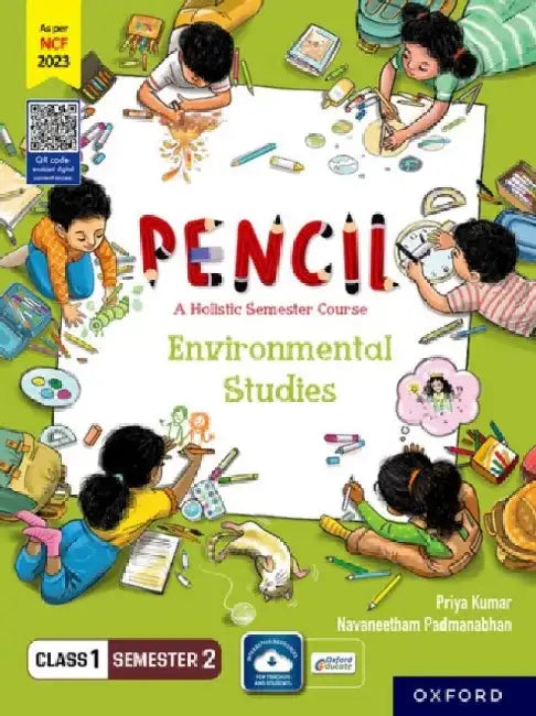 Pencil Class 1 Semester 2 Evs by Priya Kumar, Navaneetham Padmanabhan