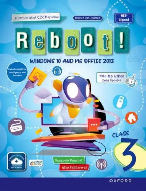 Reboot! Windows 10 & Office 2013 & Office 2016 Book 3 by Sangeeta Panchal And Alka Sabharwal