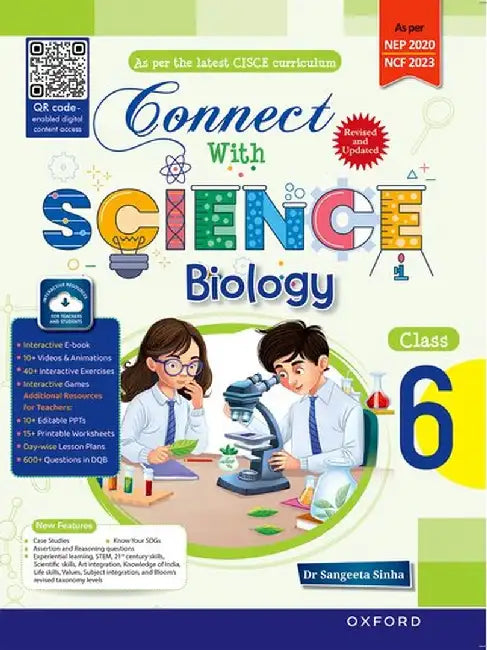 Connect With Science Biology 6 by Sangeeta Sinha