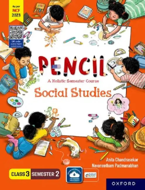 Pencil Class 3 Semester 2 Social Studies by Anita Chandrasekar, Navaneetham P.