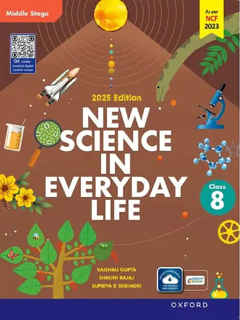 New Science In Everyday Life (2025 Ed) Book 8 by V. Gupta, S. Seshadri