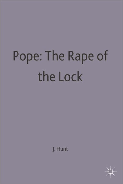 Pope The Rape Of The Lock