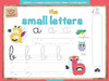 The Small Letters : I Write I Learn! I Erase And Then I Start Again !