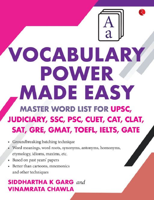 Vocabulary Power Made Easy by Siddhartha K Garg And Vinamrata Chawla