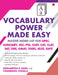 Vocabulary Power Made Easy by Siddhartha K Garg And Vinamrata Chawla