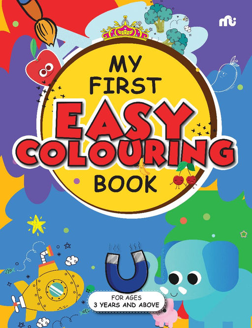 My First Easy Colouring Book by Rupa