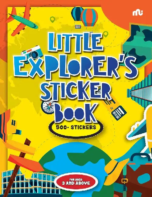 Little Explorers Sticker Book by Rupa
