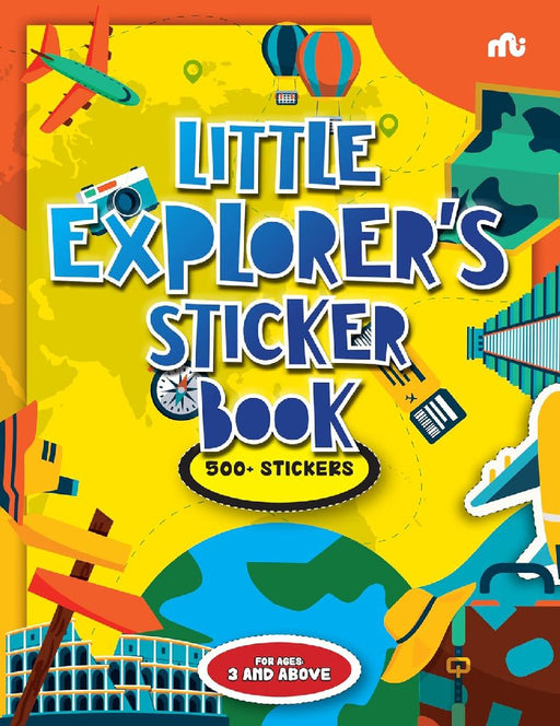 Little Explorers Sticker Book by Rupa