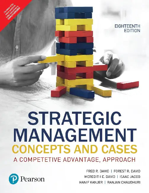 Strategic Management Concepts : A Competitive Advantage Approach by Jacob David