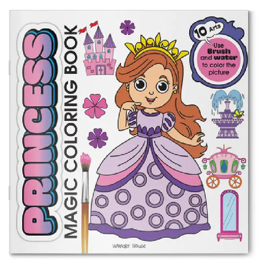 Princess Magic Coloring Book by Wonder House Books