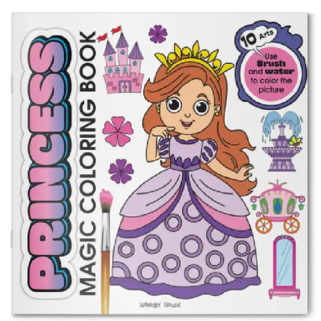 Princess Magic Coloring Book by Wonder House Books