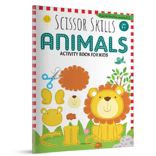 Scissor Skills: Animal (Activity Book for Kids) by Wonder House Books